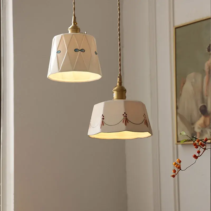 Ceramic Hanging Pendant Light