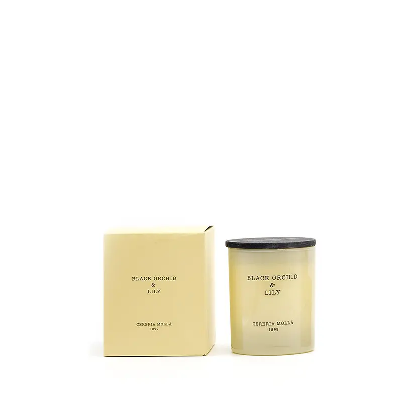 Cereria Mollà candela 230G black orchid & lily 2630-M0UK-5005-95CP