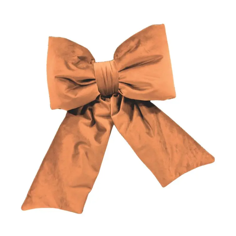Christmas Arancio, Fiocco di Natale Arancio per Decorare Porte e Puntale Albero