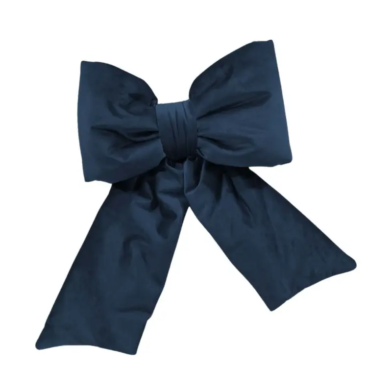 Christmas Blu, Fiocco di Natale Blu per Decorare Porte e Puntale Albero