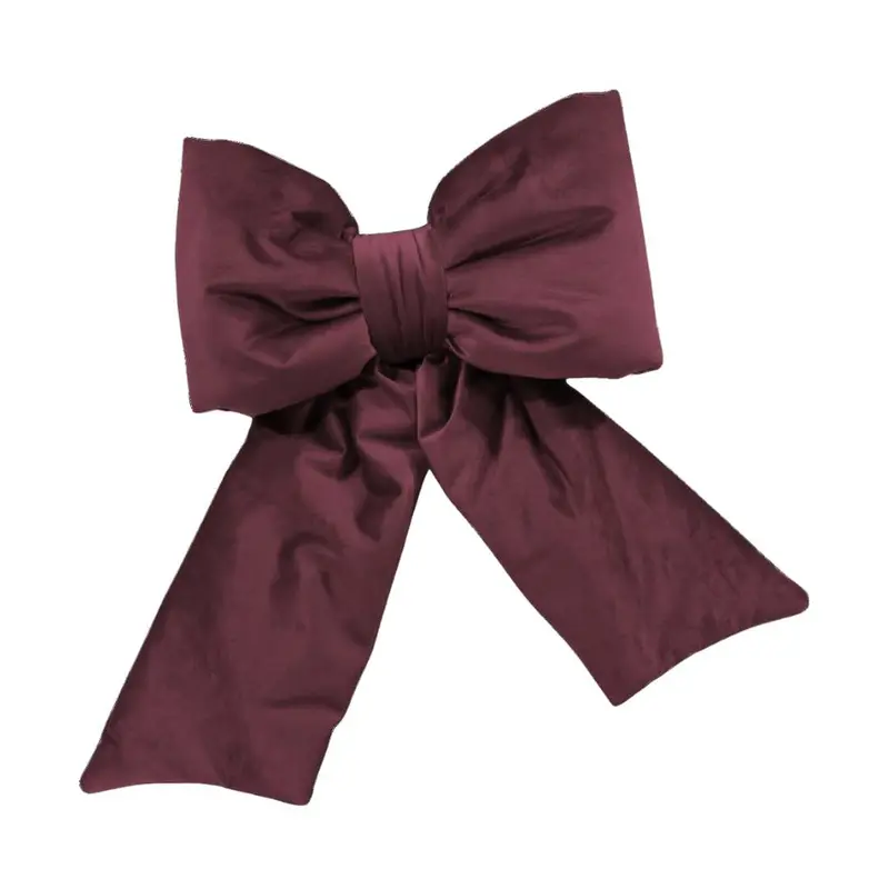Christmas Bordeaux, Fiocco di Natale Vinaccio per Decorare Porte e Puntale Albero