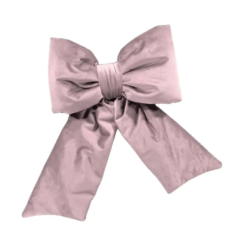 Christmas Rosa, Fiocco di Natale Rosa per Decorare Porte e Puntale Albero