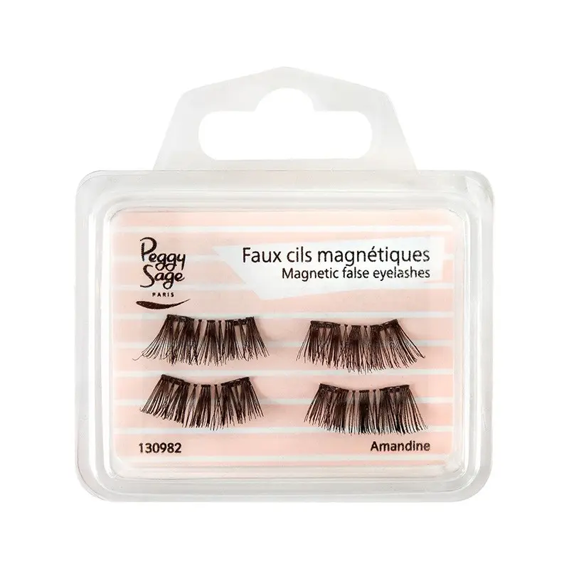 Ciglia Finte Magnetiche Peggy Sage Amandine | Senza Colla, Facili da Applicare, Effetto Naturale WOW