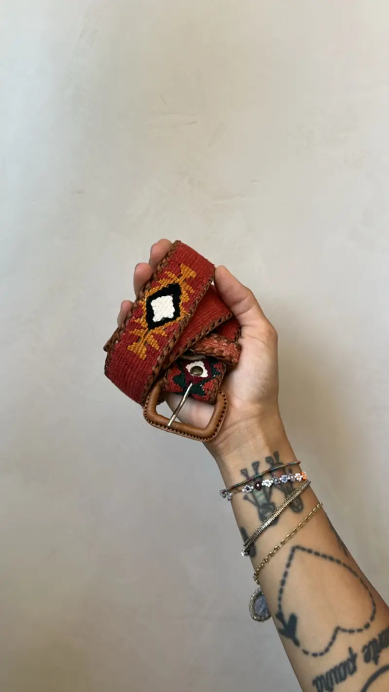 Cintura Etnica Terracotta