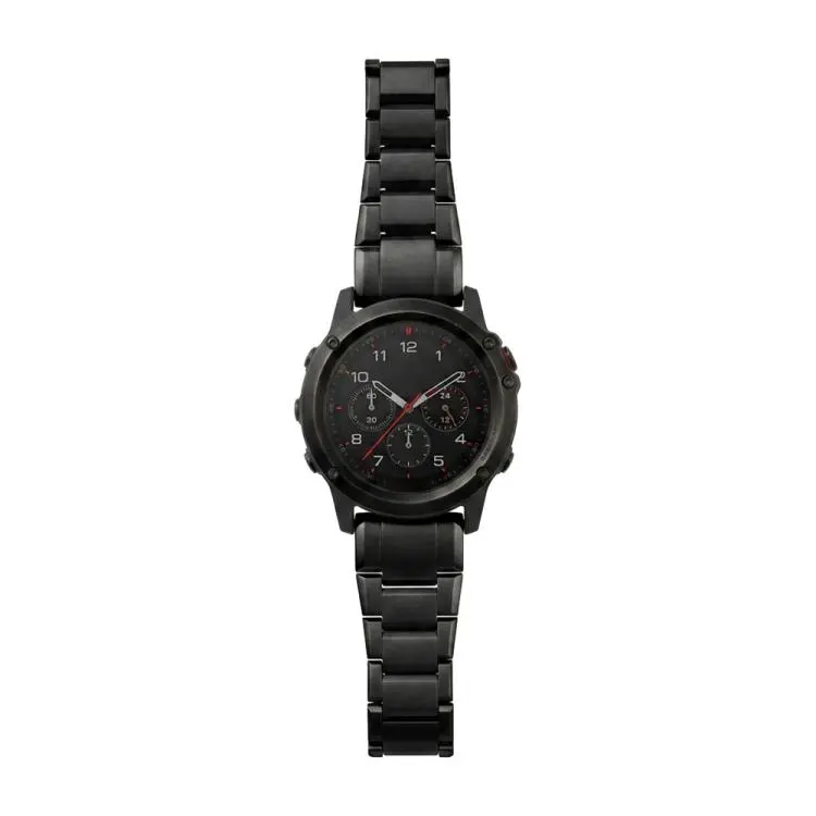 Cinturino per orologio a sgancio rapido in titanio con tre perline, For Garmin 22mm, For Garmin 26mm