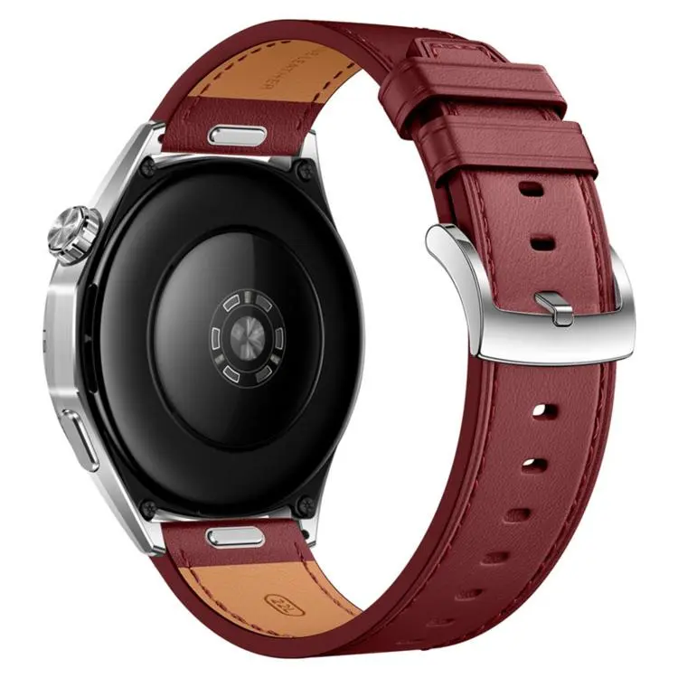 Cinturino per orologio in vera pelle con fibbia a perno e coda piatta., 18mm