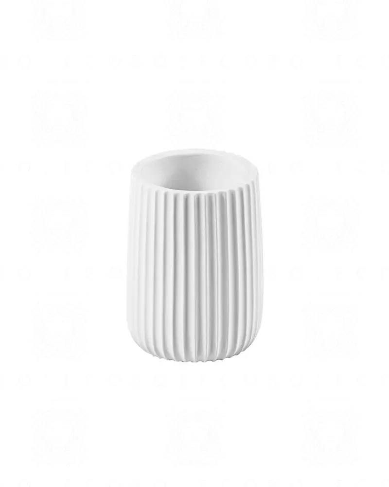 Cipì Plissè portaspazzolino CP905PLI-BIANCO