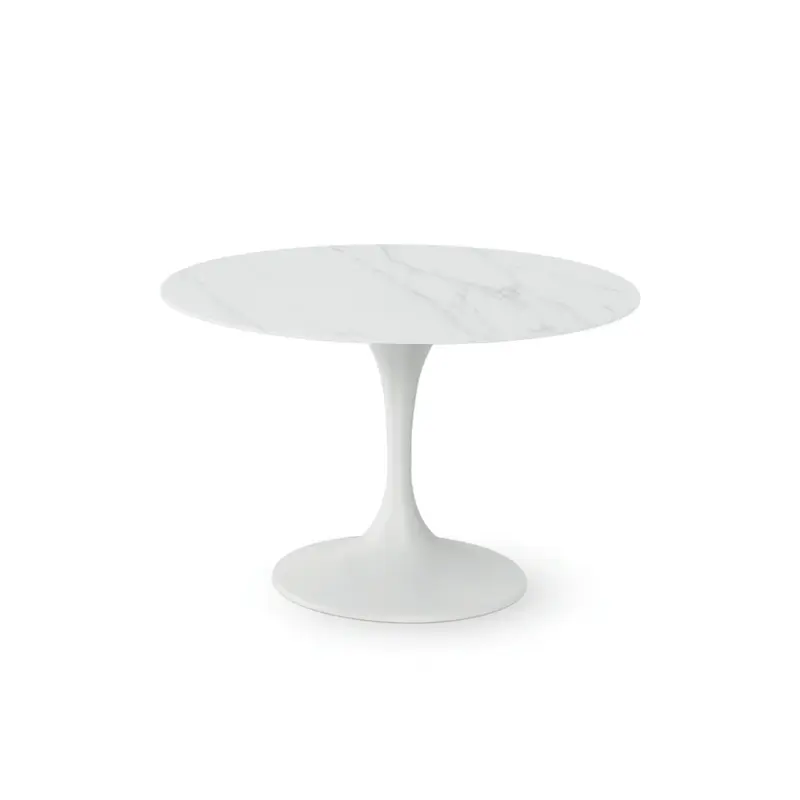 Circe, Tavolo fisso con top in ceramica (120cm X 120cm H. 76cm)