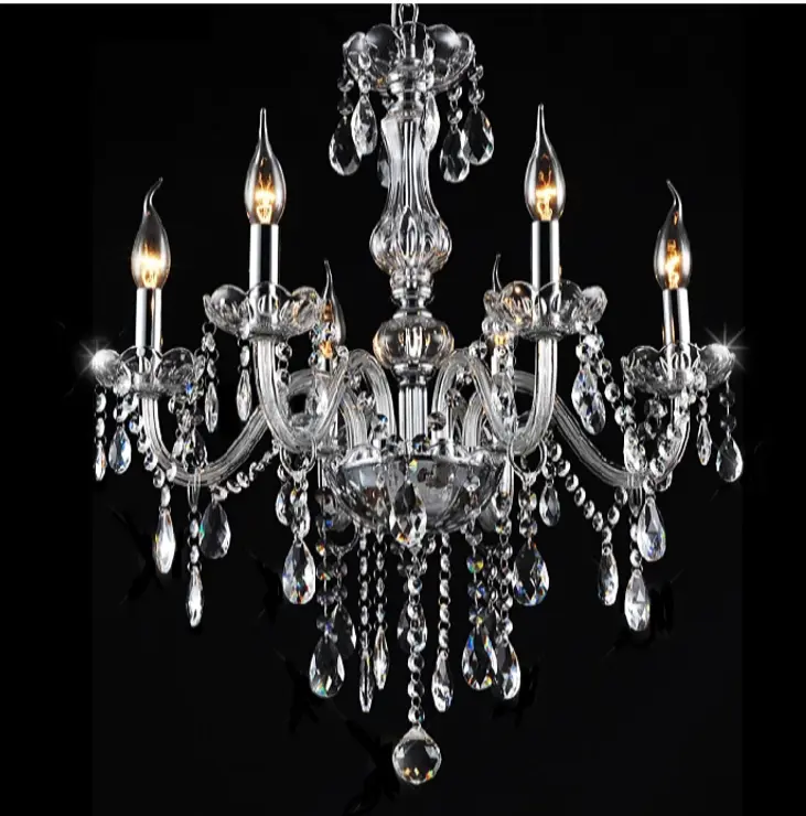 Classic 6 Light Crystal Chandelier
