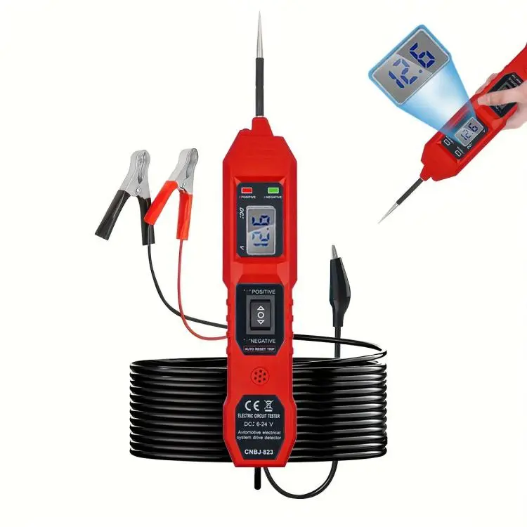 CNBJ-823 Tester per circuiti elettrici per auto, penna multifunzionale per test di guida, CNBJ-823