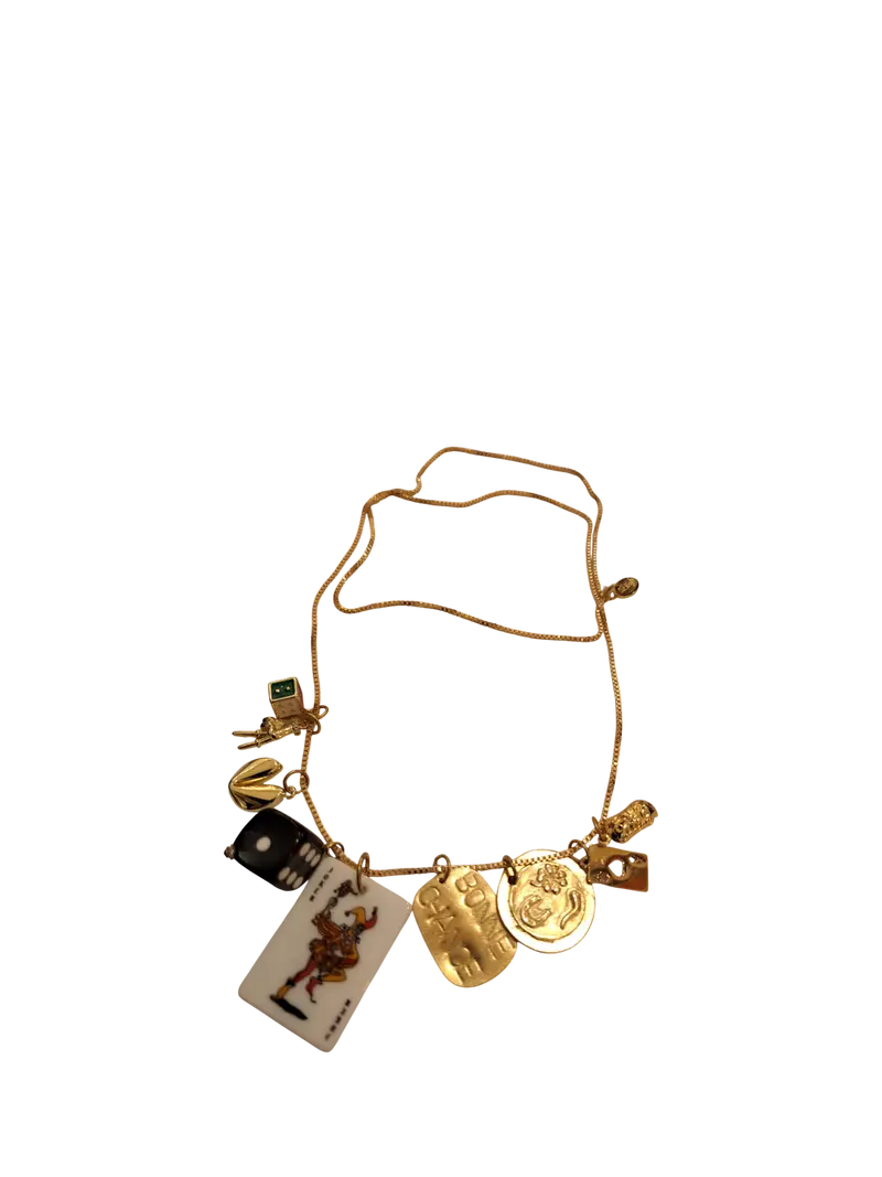 Collana amuleti "Bonne chance"