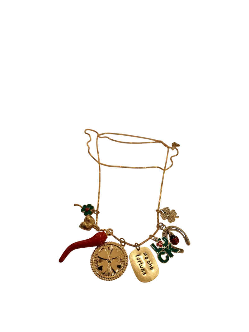 Collana amuleti "Ma che fortuna"