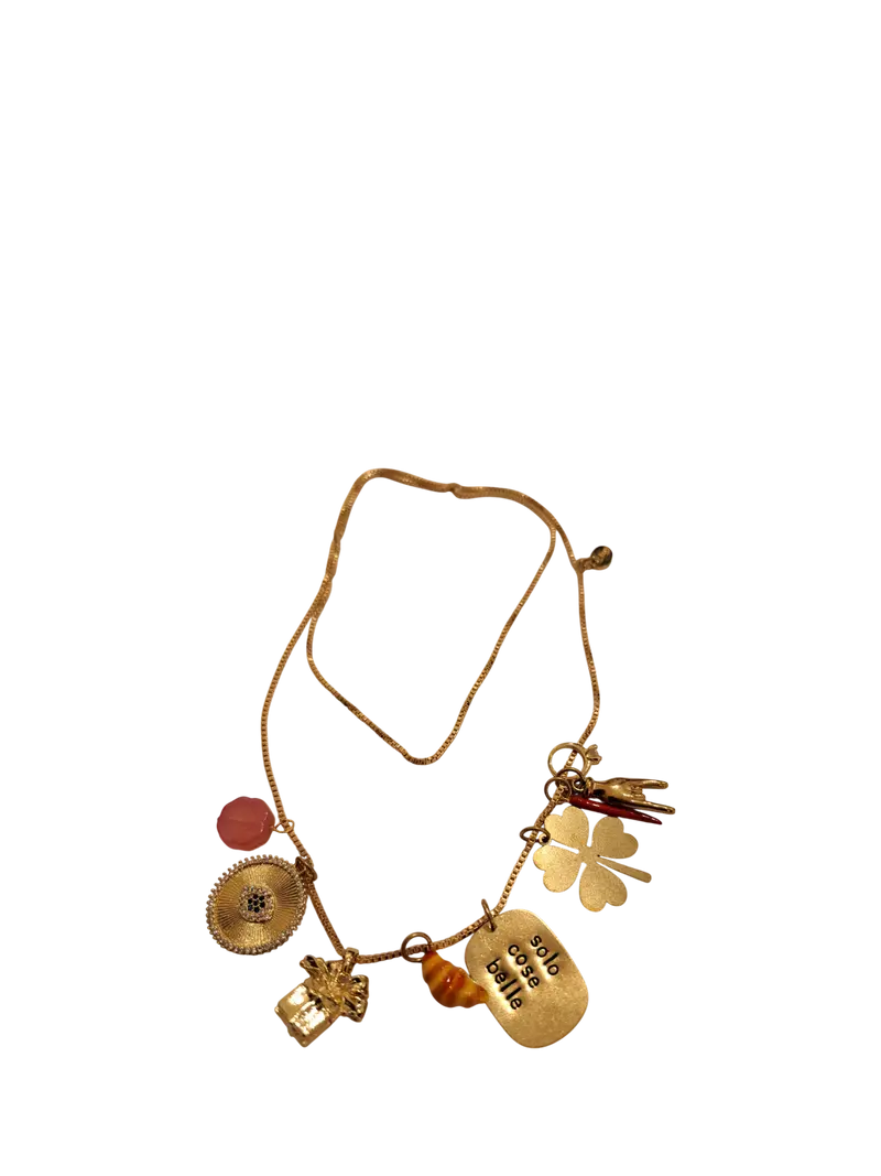Collana amuleti "Solo cose belle"
