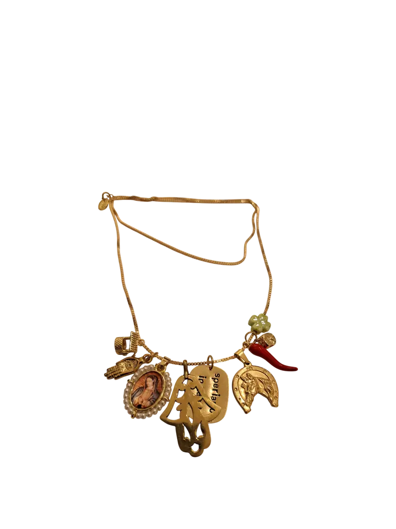 Collana amuleti "Speriamo in bene"