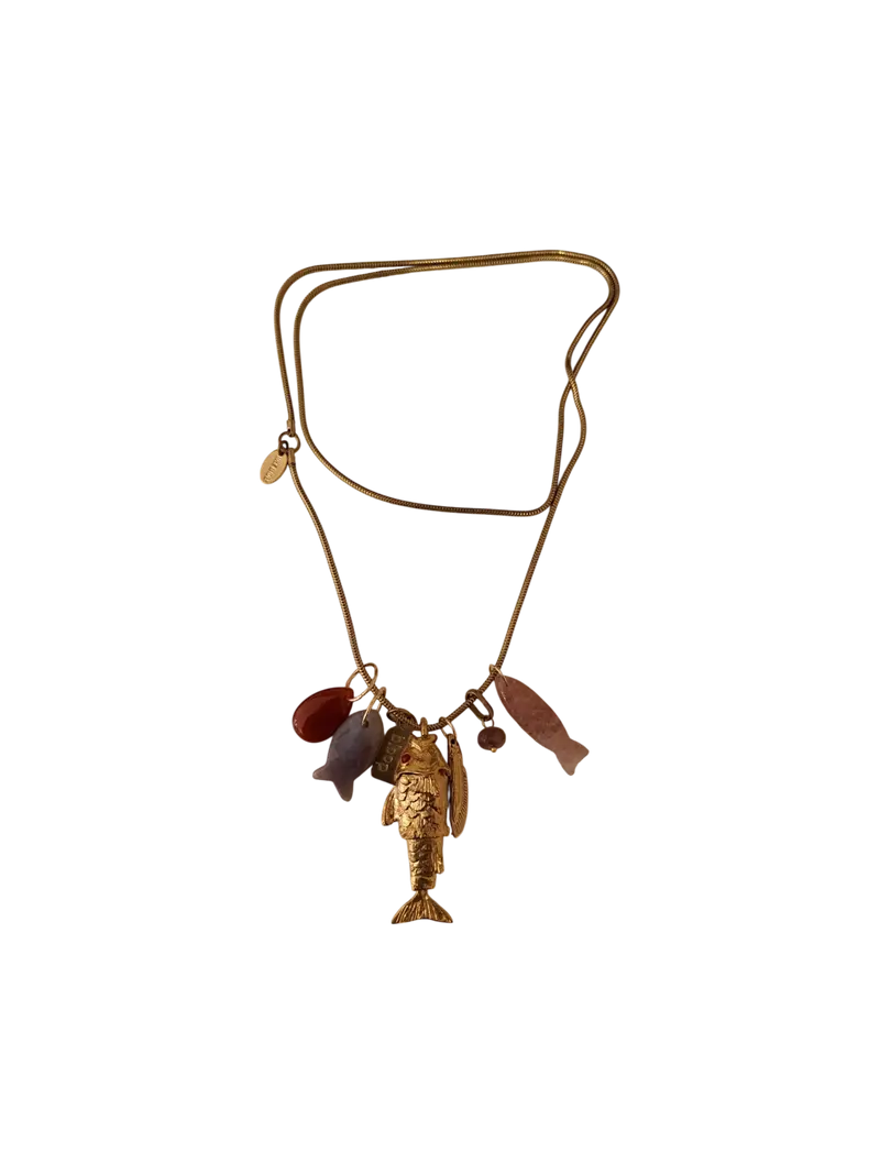 Collana bloop pesce e pesciolini- mr biggy
