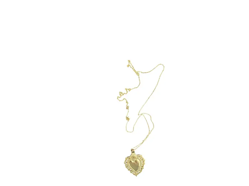Collana lunga "Cuore Sacro Maria"