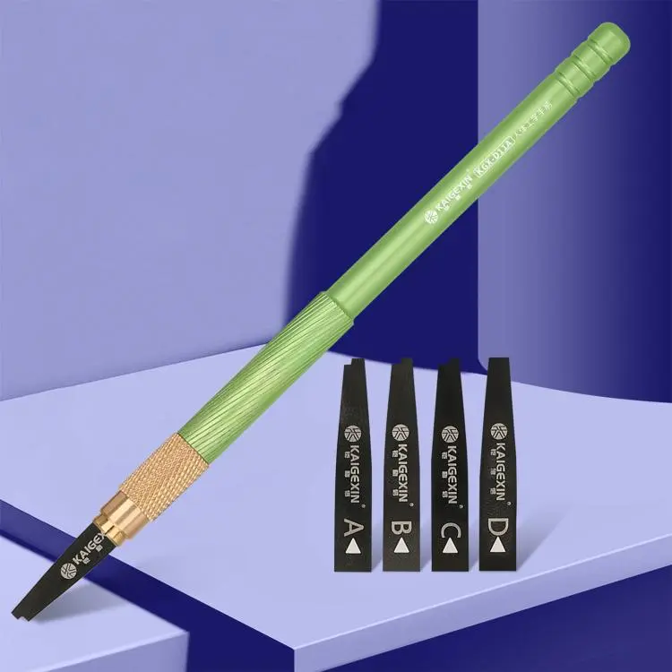 Coltello rimozione adesivo LCD KAIGEXIN D22A con 4 lame