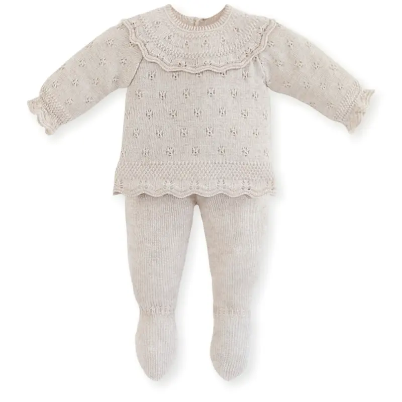 Completino Tricot ricamato