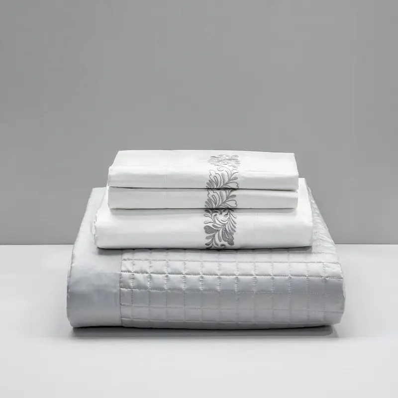 COMPLETO COPRIPIUMINO AREALE - BIANCO/GRIGIO