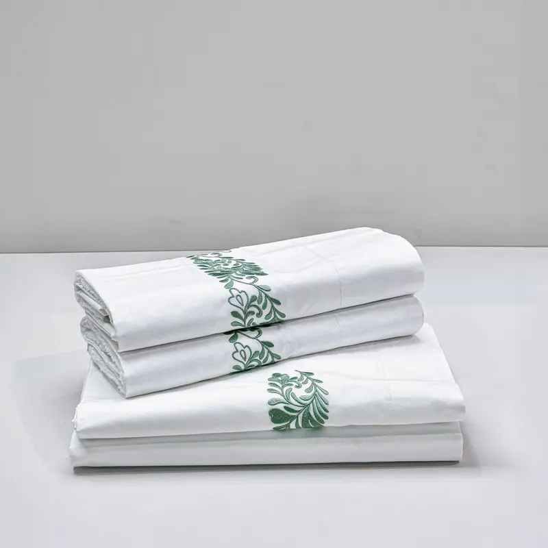COMPLETO COPRIPIUMINO AREALE - BIANCO/VERDE