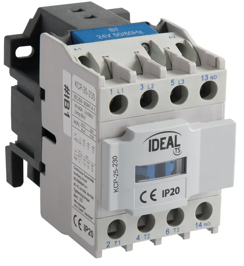 Contattore di potenza 25A AC-3 bobina 230V AC Kanlux