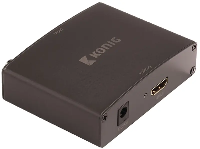 Convertitore video VGA Femmina 2 RCA Femmina a HDMI Konig