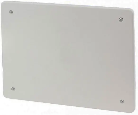 Coperchio a vite bianco 153x98mm per scatola FAEG