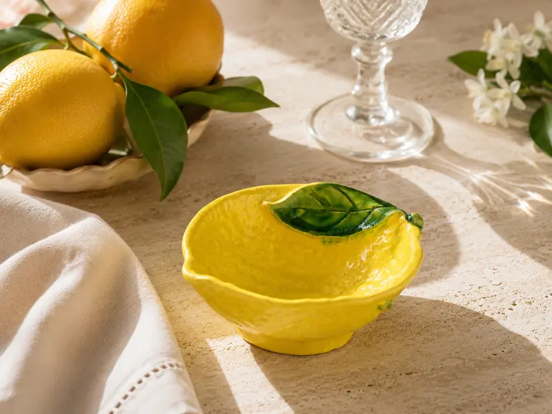 Coppetta Limone in ceramica