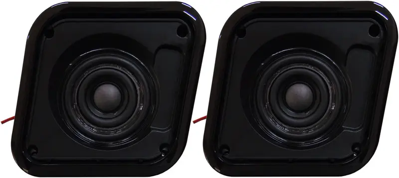 Coppia altoparlanti per auto 20W max 4 Ohm nero
