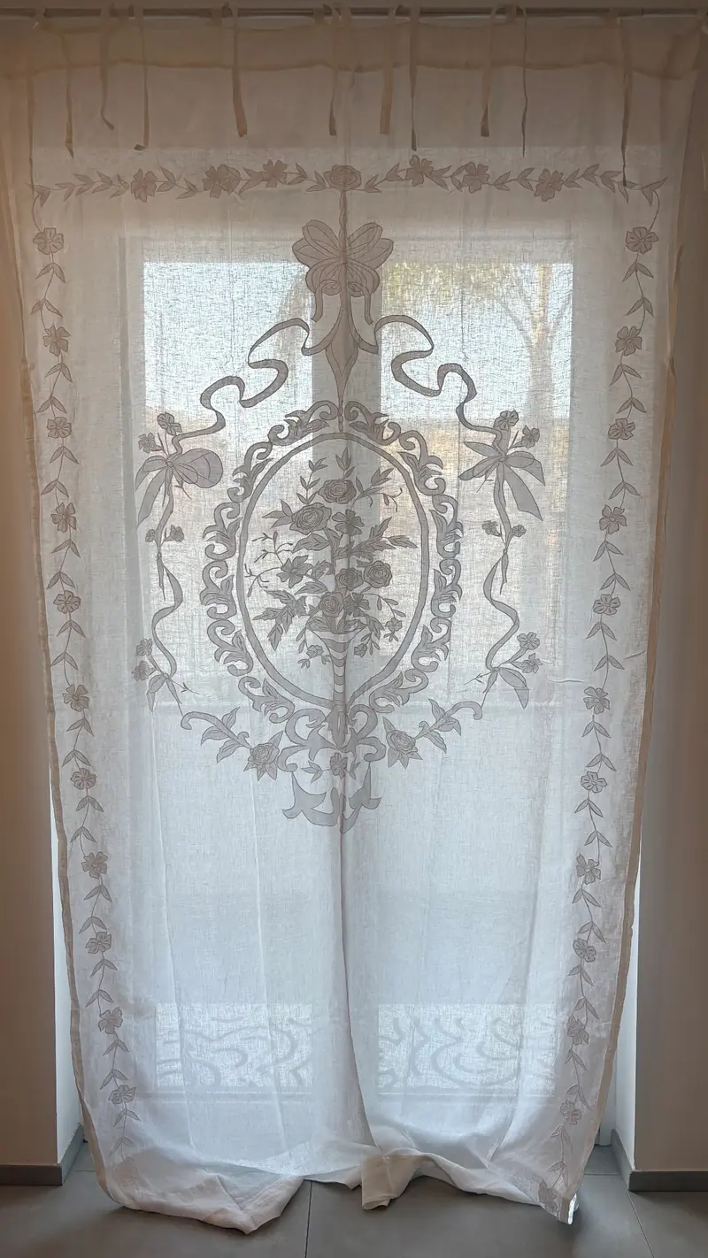 Coppia Tende Afrodite - in Lino