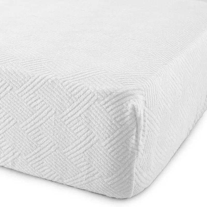 Coprimaterasso Zucchi in spugna jersey di cotone lavorazione jacquard