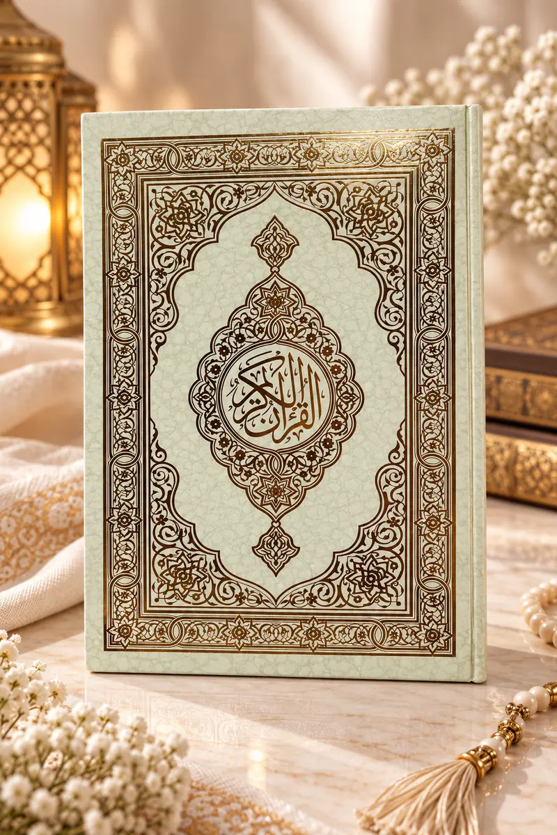 Corano Arabo Royal Arabesque – 19,5 × 14 cm