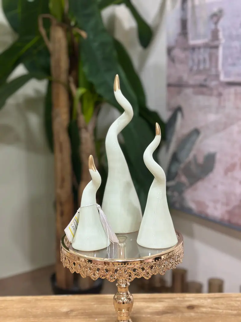 Corni Sciò Sciò in Ceramica con Custodia – Mata Creazioni