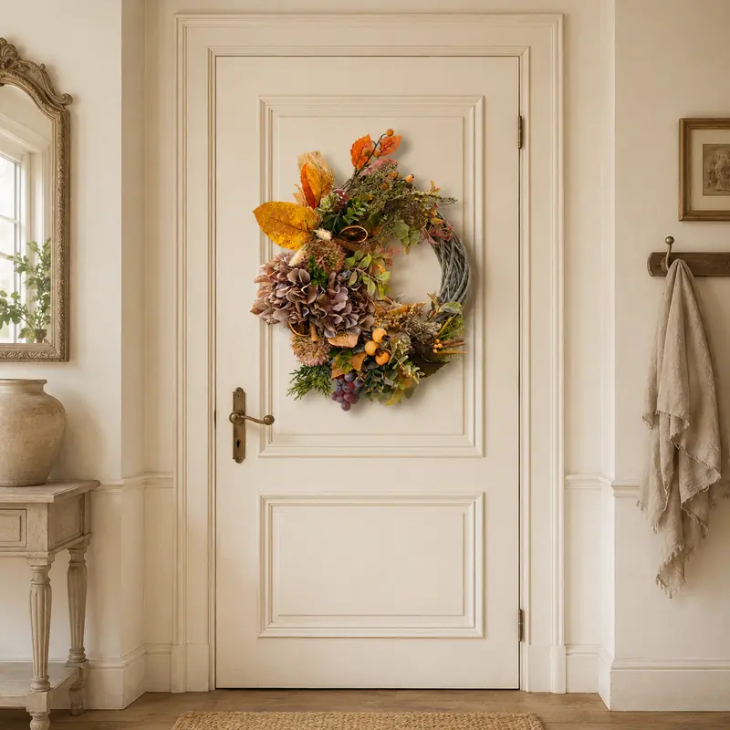 Corona Intreccio Decorativa – Mata Creazioni, Ø 40 cm