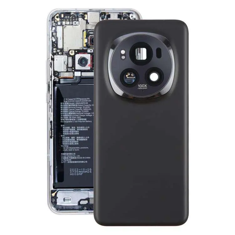 Cover posteriore con copriobiettivo per Honor Magic6 Pro