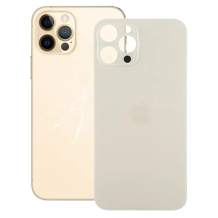 Cover posteriore di ricambio per iPhone 12 Pro Max con foro fotocamera