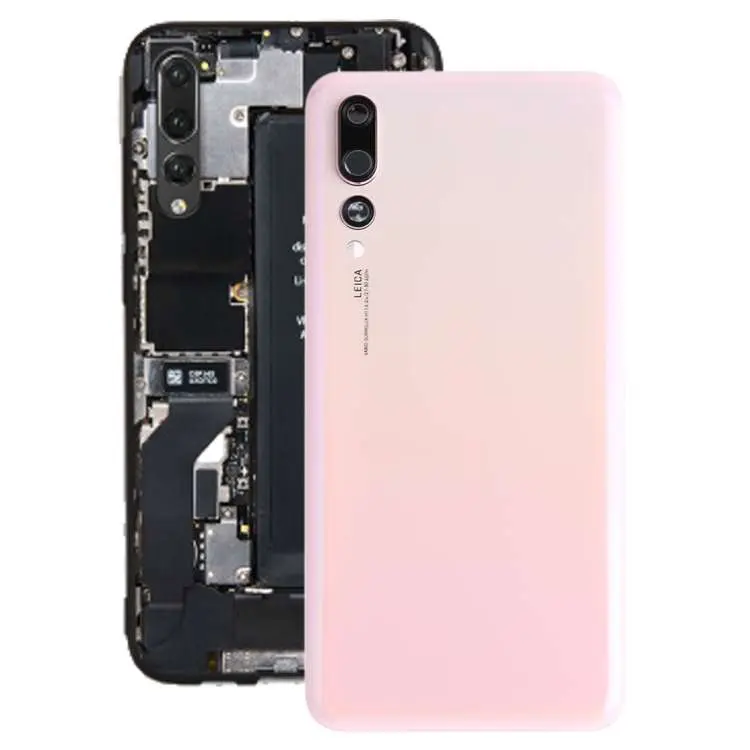 Cover posteriore Huawei P20 Pro rosa con obiettivo fotocamera