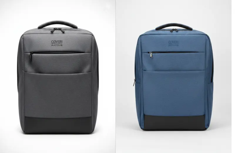Coveri ACTIVE Zaino da Viaggio Impermeabile | Apertura 360° | Porta Tablet e Cavo USB Integrato | Bretelle Comfort in Spugna | 43h x 28 cm