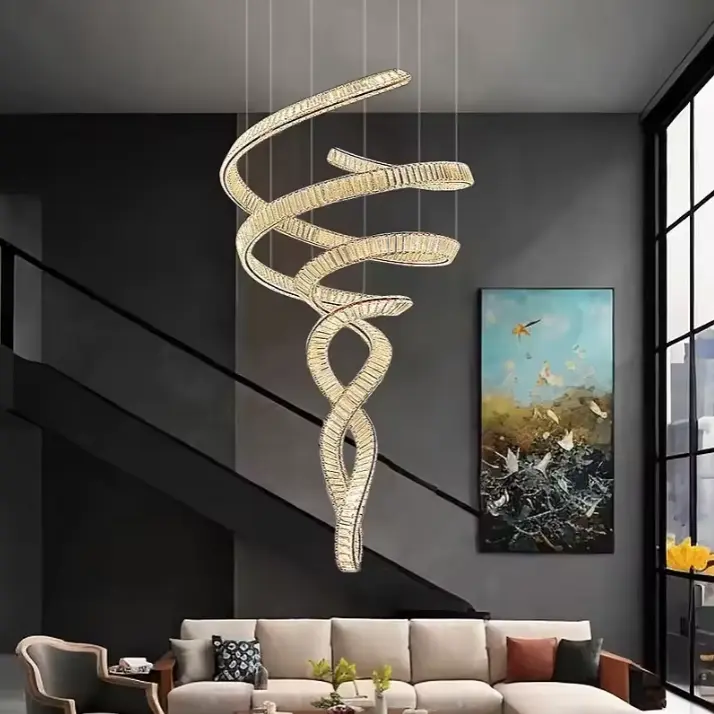 Crystal Hanging Ceiling Chandelier