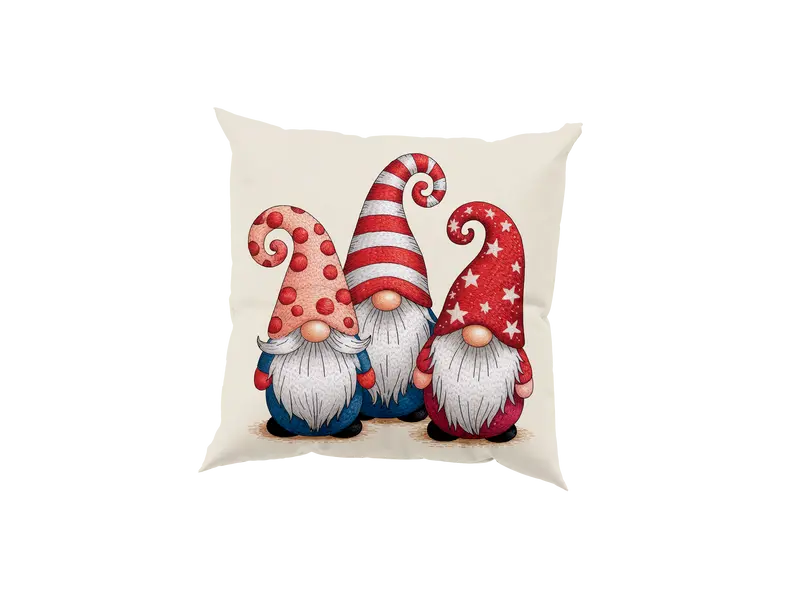 Cuscino Arredo Digitale Lurex Gnomi