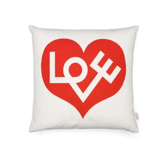 Cuscino Graphic Print Pillows Love Heart