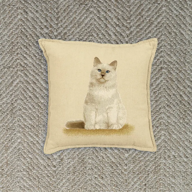 Cuscino Pet Gatto Bianco