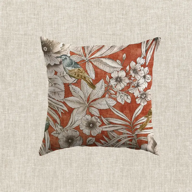 Cuscino Primavera Rosso