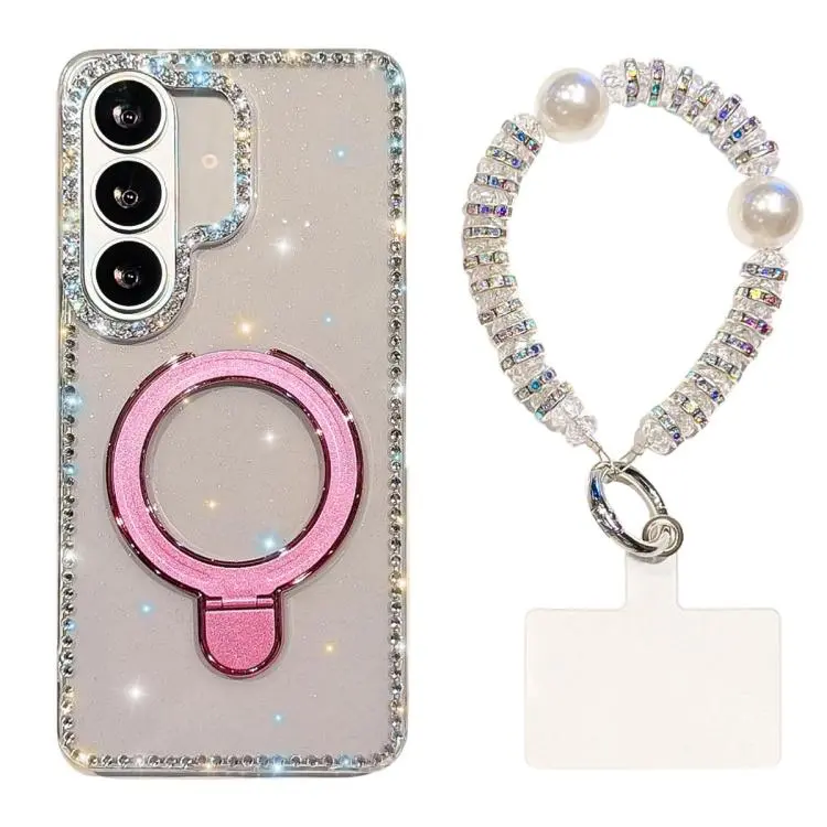 Custodia antiurto con bracciale e supporto magnetico per Samsung Galaxy S26 e