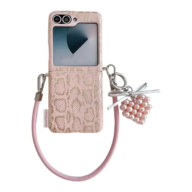Custodia antiurto con fibbia laterale e cinturino per Samsung Galaxy Z Flip7