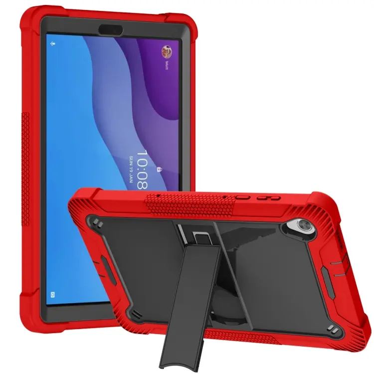 Custodia antiurto in silicone con supporto per Lenovo Tab M10 HD e Plus X606