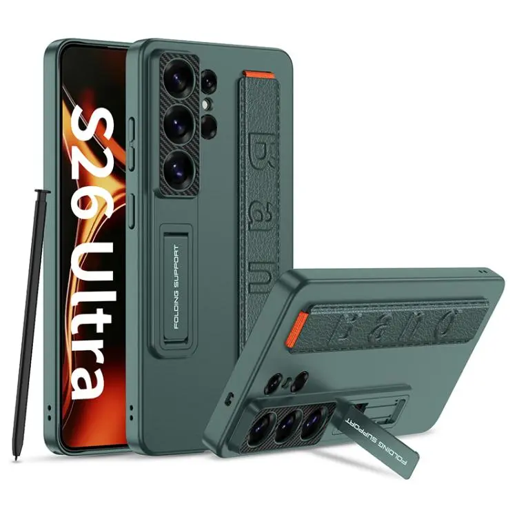 Custodia antiurto ultrasottile con supporto per Samsung Galaxy S26 e S25 Ultra