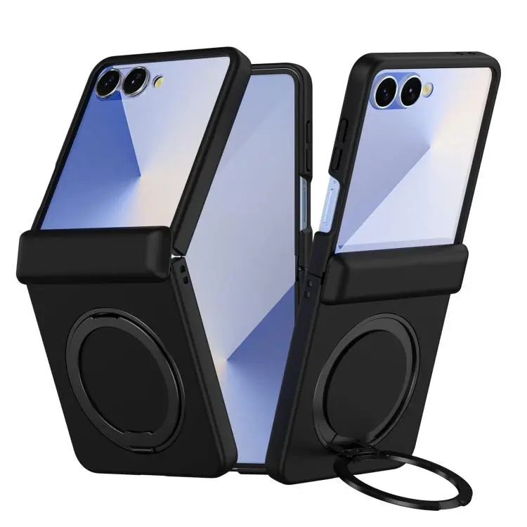 Custodia con anello magnetico girevole a 360° per Galaxy Z Flip8 e Flip7 5G