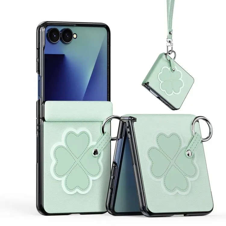 Custodia con anello pieghevole e cordino per Galaxy Z Flip8 5G