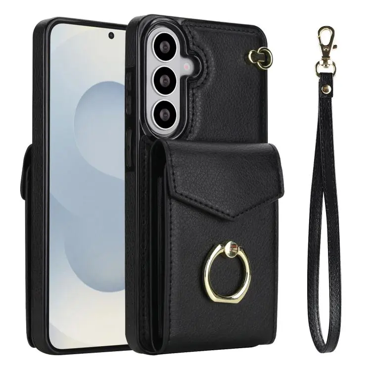 Custodia con anello porta scheda RFID per Samsung Galaxy S26+ S26 Ultra S26 5G